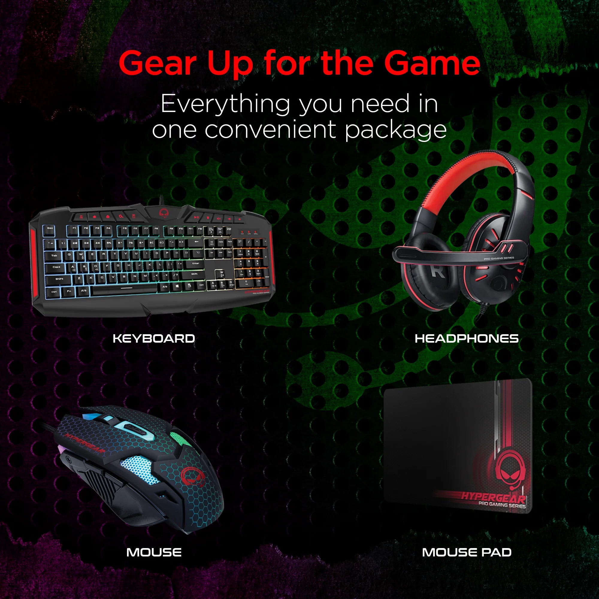 Hypergear 2021 4-in-1 Gaming Kit