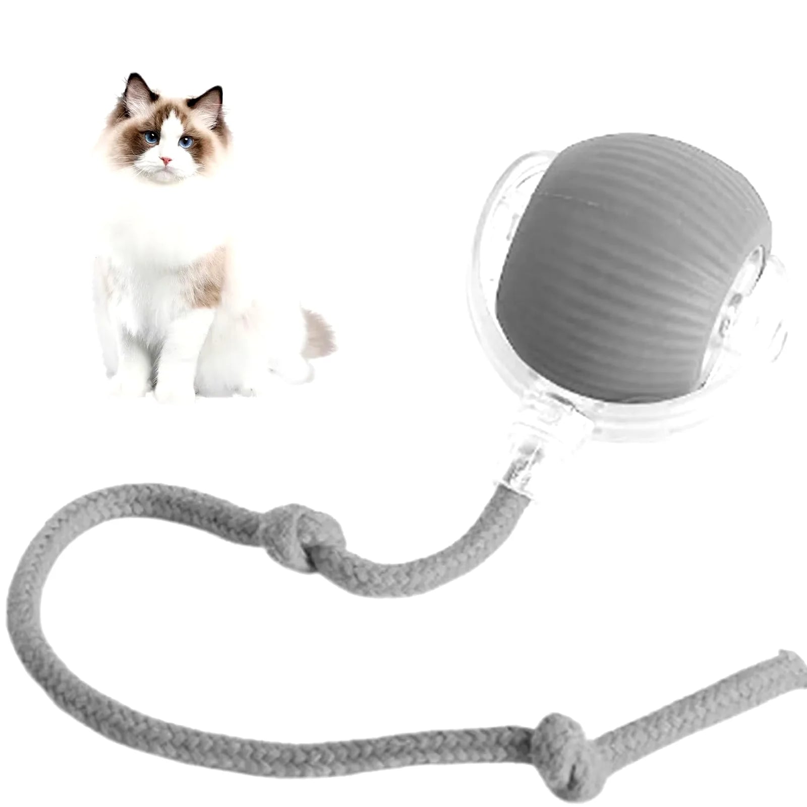Interactive Rechargeable Rolling Ball Toy for Cats and Dogs - Advanced Smart Pet Entertainment 2024