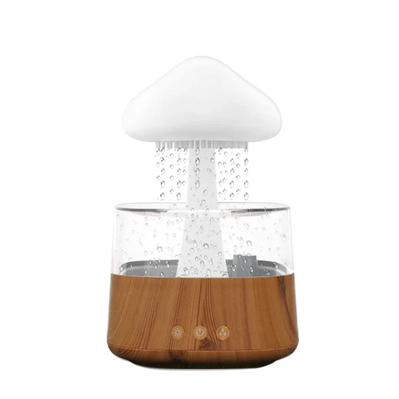 Relax Cloud Ultrasonic Aromatherapy Humidifier with Color-Changing Lamp