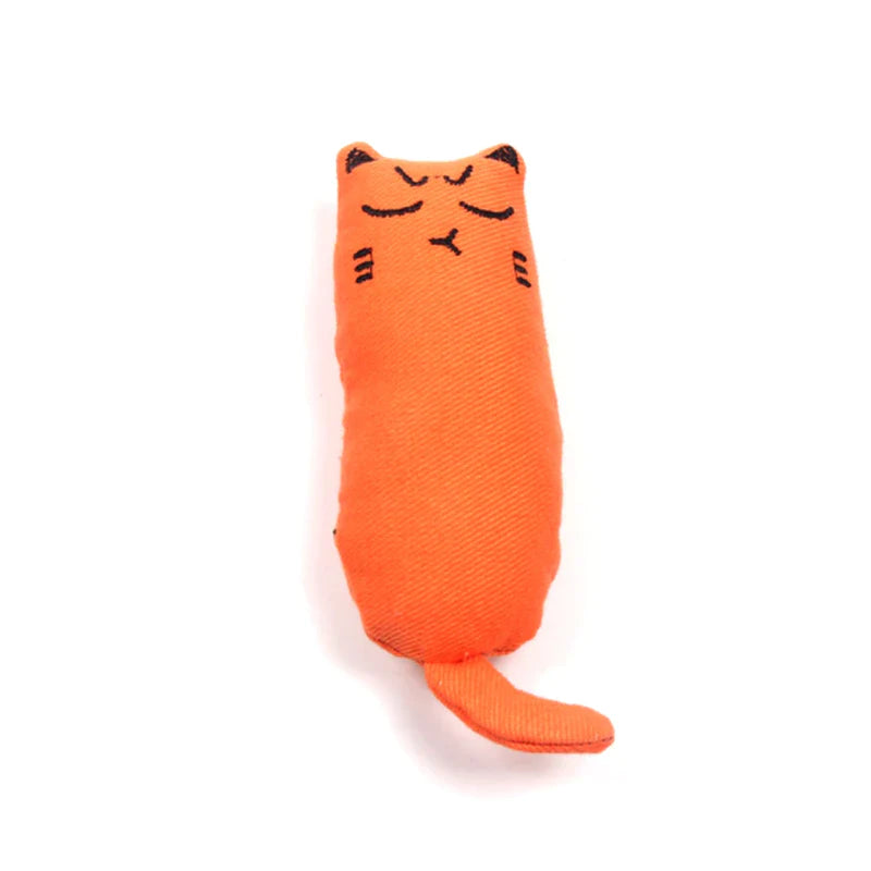 Rustle Sound Catnip Plush Toy - Ideal for Kittens and Cats, Promotes Dental Health and Playfulness