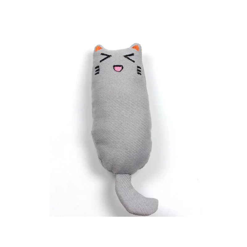Rustle Sound Catnip Plush Toy - Ideal for Kittens and Cats, Promotes Dental Health and Playfulness