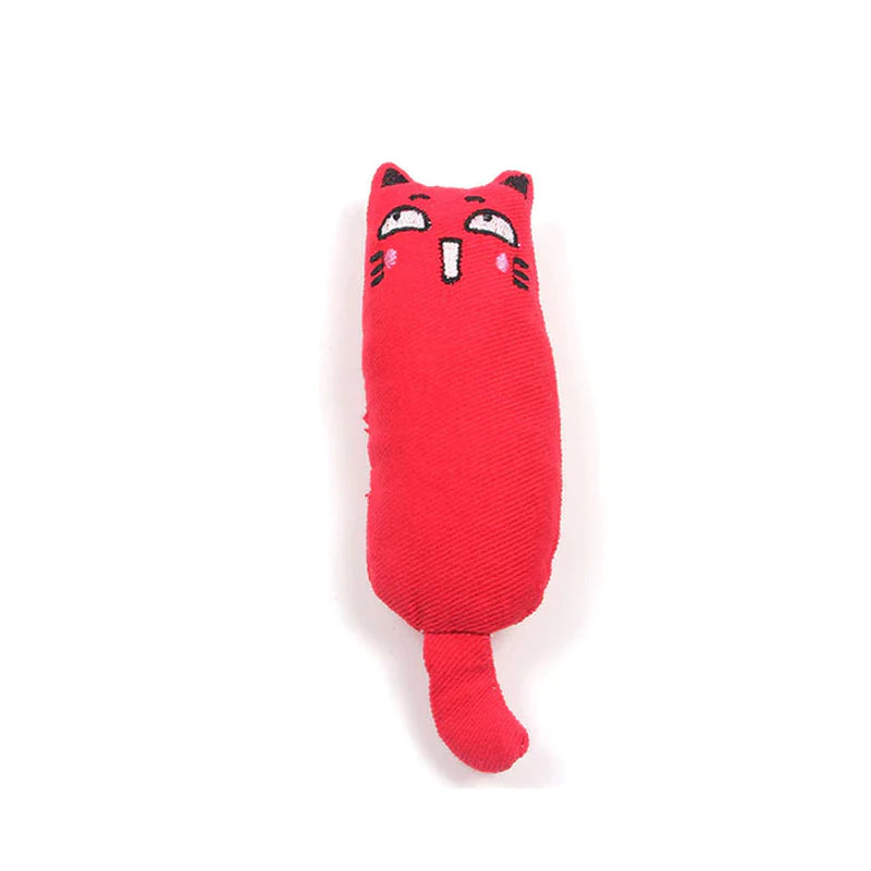 Rustle Sound Catnip Plush Toy - Ideal for Kittens and Cats, Promotes Dental Health and Playfulness